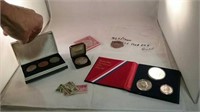Bicentennial silver proof set, commemorative