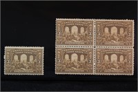Canada stamp #135 Mint NH Fine Block of 4 & single