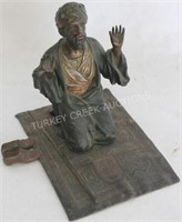 AUSTRIAN COLD PAINTED BRONZED OF ARAB MAN ON