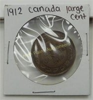 1912 George V w/”DEI GRA” 1¢ Coin, Canada