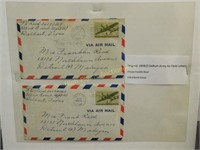 Original WWII Dalhart Army Air Field Letters,