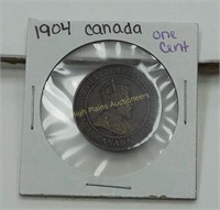 1904 Edward VII 1¢ Coin, Canada