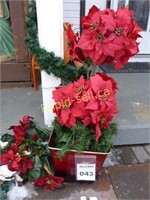 Christmas Floral Display