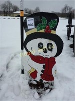 Handpainted Star-Struck Snowman