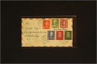 Germany 1950 Airmail to USA, 2 Semi-postal Sets