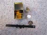 Ammunition and scope
