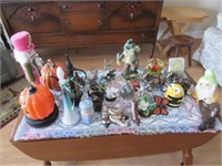 Collection of figurines and more