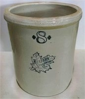 8 gallon Western stoneware crock