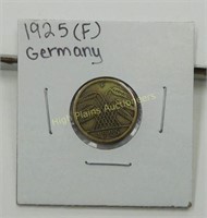 1925 (F) Deutsches Reich 5 Rentenpfennig