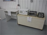 Lot Containing Microwave, Toaster Oven, Toaster &
