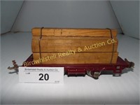 Flat Bed Car With Logs