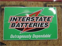 Interstate Battery Sign-