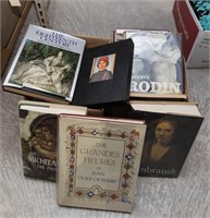 2 Boxes European  Art Books