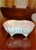 Unusual Chinese basin, decorated with koi