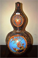 Unusual Chinese triple section vase,