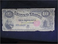 $10 Legal Tender 1880 Series VG "jackass"
