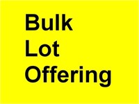 Bulk Sale Offer -Lots 79 thru 96