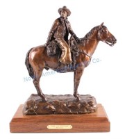 The Outfitter Bronze Sculpture by Bob Scriver
