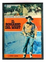 Original 1944 John Wayne Italian Movie Poster