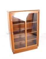 Metal Glass Sliding Door Display Cabinet