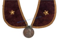 1809 James Madison Presidential Peace Medal