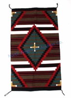 Navajo Chief Wool Trade Blanket 20th C.