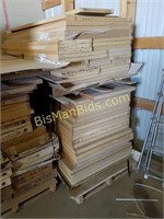 Pallet of Door Slabs, Mostly Bi-folds