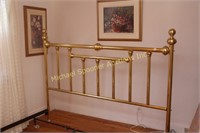 KING SIZE BRASS BED FRAME