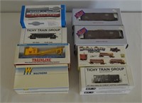 17 HO Model Trains - Various Makers