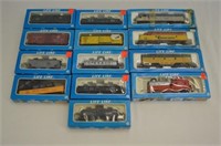 13 Life-Like HO Model Trains - New in the Box
