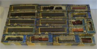 33 AHM Boxed HO Model Trains