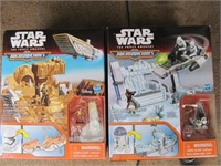 2pc Star Wars Micro Machines Boxed Toys