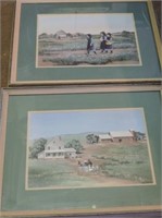 Pair of "Anne Mount"  Prints