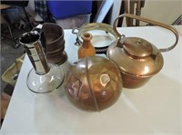 Copper float, copper kettle