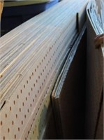 19 Sheets of 8 Inch Peg Boards