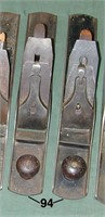 Pair of 18-inch iron fore planes