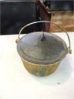 Small Cast Iron Pot with Lid