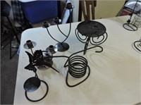 Lot of Metal Candle Holders