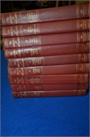 9 VOLUMES OF "THE BOOKSHELF FOR BOYS AND GIRLS"