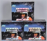 3- 1994 TOPPS STAR WARS WIDE VISION SEALED BOXES