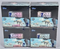 4- TOPPS STAR WARS ESB WIDEVISION CARDS SEALED BOX