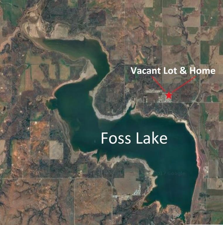 Foss Lake Home, Vacant Building Lot, Shipping Container