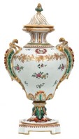 Porcelain Covered Urn