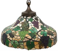 24 in. Leaded Grapevine Hanging Dome