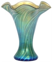 Steuben Aurene no. 216 Art Glass Vase