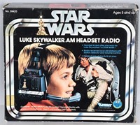 1977 STAR WARS LUKEWSKYWALKER HEADSET RADIO