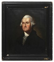 Attr: Thomas Sully O/C Portrait of George Washing