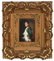 Hutschenreuther Porcelain Plaque – Napoleon I