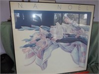 N.A. Noel Artist Signed Framed  Art Print