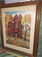 Robert Franke School Days, School Days Art Print